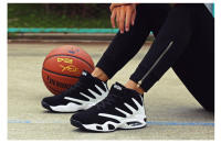 Zapatillas de deporte con cámara de aire para hombre, zapatos informales para correr, Tenis deportivos cómodos, zapatillas de baloncesto antideslizantes para exteriores - details 12