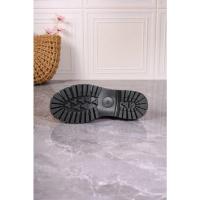 Zapatos de plataforma rosa para mujer, mocasines informales de fondo grueso, color caqui, púrpura - details 41