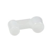 Comedero para pájaros de 5 uds., bebedero transparente para pájaros, taza de plástico con doble boquilla, taza de agua para palomas, guía de agua para loros, pollo - details 2
