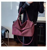 Quiero este bolso de gran capacidad, bolso de hombro informal de moda, bolso vintage mate para las axilas - details 23