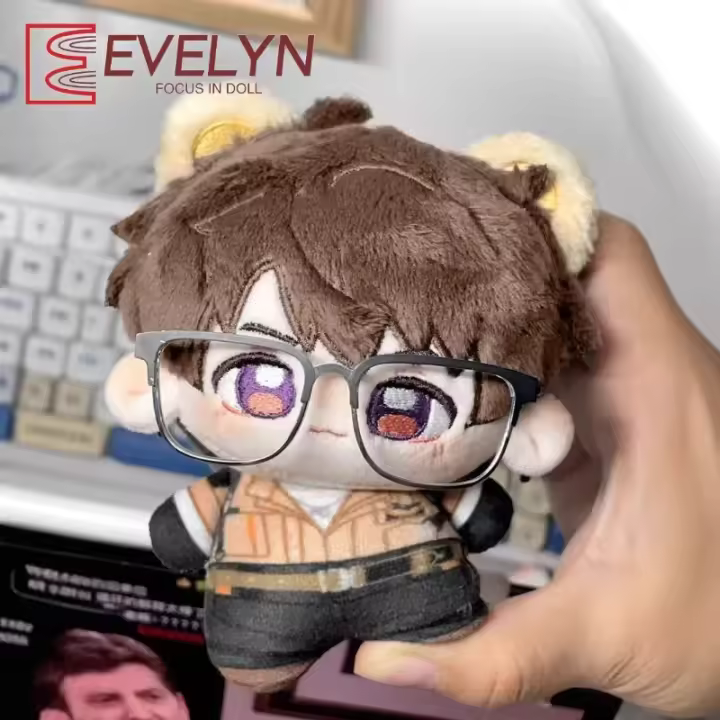 Evelyn (muñeca) 10cm Love and Deepspace Caleb Xia Yi Zhou juguete colgante de felpa muñeco de algodón relleno figura mochila llavero regalos - 1