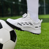 Nuevas zapatillas de fútbol para niños, calzado con botón giratorio, con Las uñas rotas - details 16