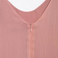 PB & ZA2025 estilo de vacaciones en la playa, vestido suelto decorativo en capas con espalda descubierta, Falda corta, novedad de verano, ropa de mujer - details 10