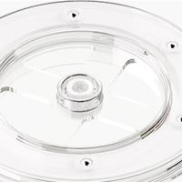 Caja de almacenamiento de cosméticos de plástico, estante transparente creativo para el cuidado de la piel, tubo de almacenamiento de brochas de maquillaje multifunción de gran capacidad - details 10