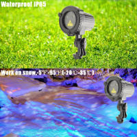 ESHINY Outdoor IP65 R&G Laser Moving Starry Stars Projector Remote Xmas Party House Wall Tree Garden Landscape Light B201N6 - details 1