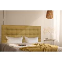 Tapado de Cabecero de Cama Premium Tela Tejida Antimanchas Tamaño 180 x 70 Verde Agua - details 22