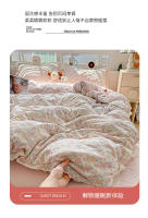 Juego de Ropa de Cama de Algodón Deshidratable de Doble Capa Diseño de Borde de Madera - details 8