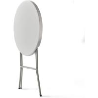 Mesa Plegable Portátil Multifuncional, 84x84x74cm, Cuadrada, Blanca - details 15