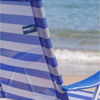 Pack 2 Sillas Playa Plegables |   Ligera Portátil |   Baja y Reclinable de 4 Posiciones |   para Camping, Piscina, Terraza o Jardín Azul - details 23