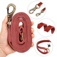 Juego auténtico perros, collares personalizados de cuero genuino mascotas, correas personalizadas para perros pequeños, medianos - details 7