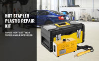 SucceBuy Máquina de soldadura de plástico de 220 V Kit de reparación de grapadora caliente 600 grapas 3 configuraciones de calor - details 0