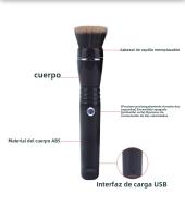 Nueva Brocha de Maquillaje Eléctrica Herramienta de Cuidado de la Piel Facial de Aplicación Automática - details 2