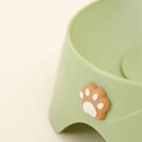 Cuenco inclinado de diseño creativo para gatos, cuenco multifuncional antiderrames para mascotas, alimentador portátil para gatos, alimentación diaria - details 1