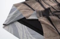 TRAFZA-Vestido largo plisado sin mangas para mujer, traje elegante con estampado de tul, ajustado, para otoño, 2023 - details 8