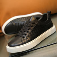 Zapatos de cuero tejidos a mano, zapatos de estilo británico para hombres - details 17