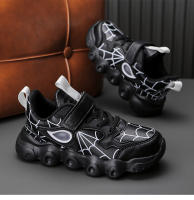 Zapatos de dibujos animados para niños, zapatillas de deporte de cuero impermeables, deporte informal para niños pequeños, Tenis para correr, zapatos para estudiantes de escuela - details 17