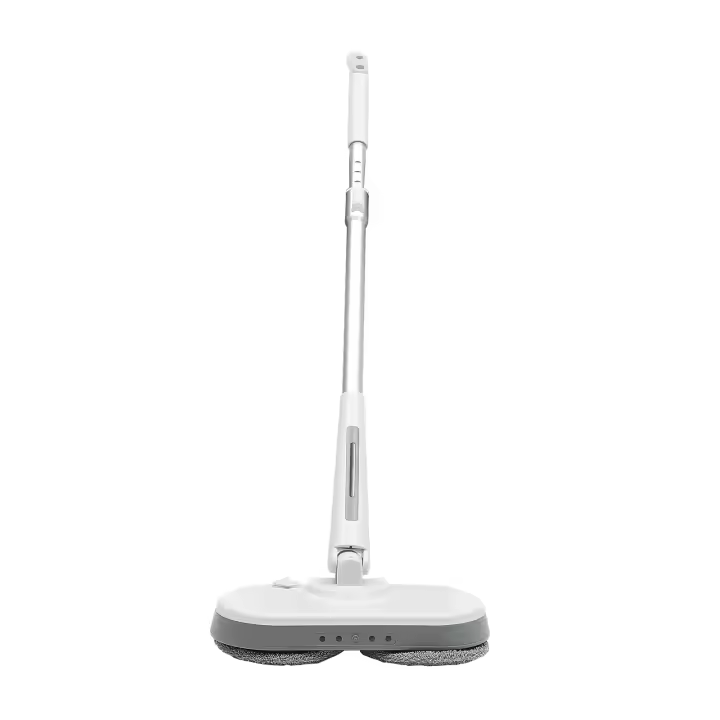 Fregona eléctrica inalámbrica con estación de limpieza, pulverizador de agua con faro LED, agitador de pulverización, 40W - 1