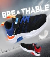 Zapatillas de Malla Transpirables de Deporte para Niños Correr con Velcro - details 0