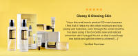 glassy glowing skin snail mucin moisture plump hydrated winter smoother skin kit gift