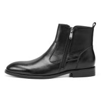 Botas Chelsea para hombre, botas de cuero elásticas clásicas Chukka para hombre - details 1