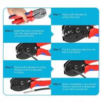 Herramientas de prensado Solar para cables PV de 2,5/4/6 mm² con conector de panel de 6 pares - details 2