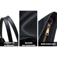 Bolsos de mano para mujer de piel sintética, bolso de compras de gran capacidad, bolso de viaje de trabajo, bolso de hombro con asa superior, mochila de lujo de alta gama - details 2