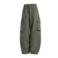 Pantalones Cargo para Hombres CHAIFENKO Tela de Poliéster, Longitud Completa, Ajuste Regular, Múltiples Bolsillos, Secado Rápido, Transpirable para Primavera/Verano - details 2