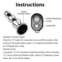 Leten Vibradores de Acero Inoxidable Masajeador Erectil para Prostate Juguete Sexual Control Remoto - details 8