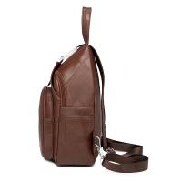 Nuevas Mochilas de Cuero PU para Mujer Bolsa Multifunción para Teléfono Mochilas Escolares - details 12