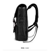 Mochila de cuero impermeable de gran capacidad para computadora de negocios para hombres - details 23