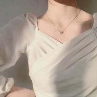 Collar de Lujo con Cadena de Clavícula Diseño de Nicho Sensible con Luz Estilo Simple - details 3