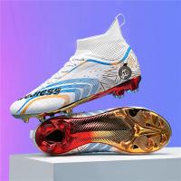 Zapatos de fútbol TF/FG para hombre, botines de fútbol profesionales para interiores, botas de campo de fútbol de entrenamiento originales - details 1