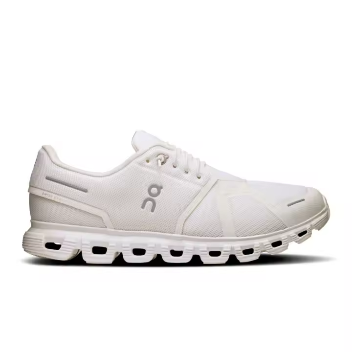 Zapatillas Blancas On Running Cloud 6 Hombre Blanco Cómodas y Ligeras - 1