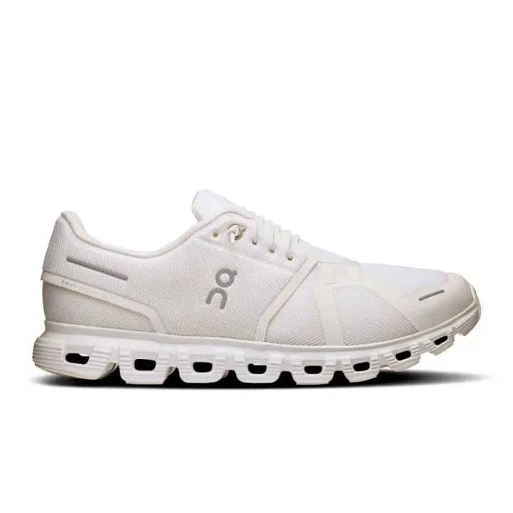 Zapatillas Blancas On Running Cloud 6 Hombre Blanco Cómodas y Ligeras - 1