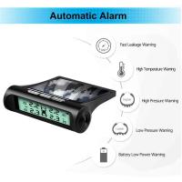 Sistema de monitoreo TPMS inteligente, 4 sensores, pantalla Solar, medidor de presión de aire de neumático de coche inteligente - details 1