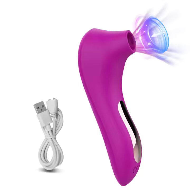 Potente vibrador con ventosa para mujer, succionador de clítoris, pezón, estimulador de vacío Oral, masajeador, Juguetes sexuales, productos para adultos para mujeres 18 - 1