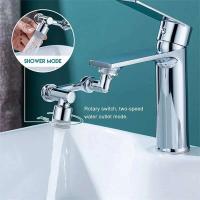 Extensor 1080 °   Grifo de agua giratorio, rociador con boquilla, mezclador de baño Universal, aireador, 2 modos de pulverización, grifo de fregadero de cocina - details 8