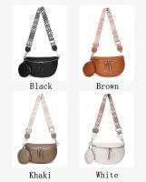 Bolso de pecho de cuero genuino de lujo para mujer, bolso cruzado de cuero de vaca de alta calidad con monedero pequeño - details 0