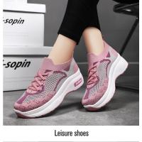 Zapatos deportivos informales con cordones transpirables para mujer, zapatillas de deporte de moda - details 5