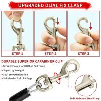 Correa para Perros de Acero Resistente Corredor 3/5/10M con Clips Superiores Uso al Aire Libre - details 4