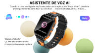 Reloj inteligente deportivo para hombre y mujer, accesorio de pulsera resistente al agua hasta 3ATM con función de presión arterial y frecuencia cardíaca, compatible con Android e IOS, 2024 - details 1