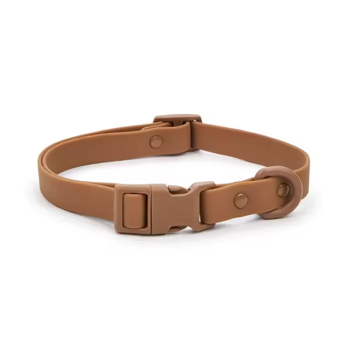 Collar elástico para mascotas, hebilla de liberación rápida ajustable, Collar impermeable para perros, identificación de mascotas, cómodo - 1