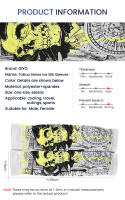 Mangas de brazo deportivas de seda de hielo, licra, tatuaje, manguito de protección UV transpirable, correr al aire libre, ciclismo, Fitness, manga de brazo de secado rápido - details 1