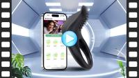 Anillo de Retardo de Ejaculación Controlado por APP Juguete Sensorial para Adultos 18+ - details 0