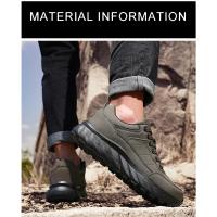 Zapatillas de deporte de otoño e invierno para hombre, zapatos informales con plataforma ligera, zapatos deportivos impermeables de talla grande 38-48, calzado para hombre - details 25