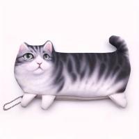 Cute Korean Cat Pencil Case - Student Stationery Bag, Cosmetic Bag, Coin Purse - details 10