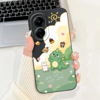 Funda de teléfono para Xiaomi Redmi 13C 4G 5G, cubierta trasera de silicona mate suave para Redmi 13 4G 13R 5G, estilo gótico, moda femenina - details 24