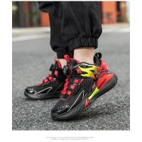 Nuevos zapatos ligeros de baloncesto para niños, zapatos deportivos con hebilla giratoria para niños, zapatillas deportivas transpirables para correr, zapatos de tenis para niños al aire libre - details 22