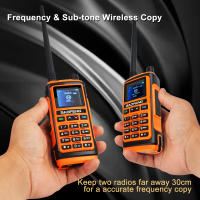 Baofeng-walkie-talkie UV-17Pro con GPS, Radio FM, seis bandas, copia Freq, resistente al agua, VHF, UHF, 108-130MHz, 200-260MHz, 350-355MHz - details 6