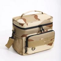 Bolsa térmica táctica de alta capacidad para hombre, fiambrera con aislamiento para exteriores, bolsa de almuerzo duradera con aislamiento a prueba de fugas para trabajo, comida Ca - details 21